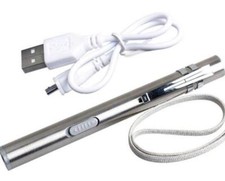 LED USB RECHARGEABLE Mechanic Surgical Car Boat MINI FLASHLIGHT Stainless Steel picture