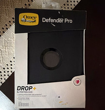 OtterBox Defender Pro Rugged Case Black w/Stand Pencil Holder iPad 7/8/9 picture