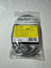 10 Ft. Cross Wired Serial/null Modem Cable Db9f To Db25m - Startech.com picture
