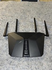 NETGEAR RAX54 Nighthawk AX6 AX5400 WiFi 6 Router Black Dual-Band 4 LAN picture