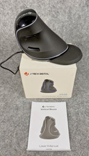 J-Tech Digital Ergonomic Vertical Wireless Mouse w/ Palm Rest, V628P picture