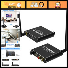 Wireless Audio Transmitter Receiver Set 2.4GHz (1 TX + 1 RX) for TV & Home Use picture
