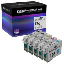 SPEEDYINKS 2PK Replacement for Epson 126 Ink Cartridges High Capacity Black picture