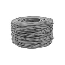 1000 / 500 FT CAT5e Cable Solid Network Wire White Blue Gray Black Cat5 Ethernet picture