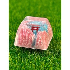 Sakura Artisan Resin Keycap for Mechanical Keyboard picture