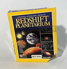 National Geographic Redshift Planetarium PC Software 2 CD-ROMs Windows English picture