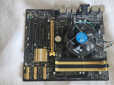ASUS B87M-E MicroATX LGA1150 DDR3 Motherboard w/ Intel Stock CPU Cooler picture