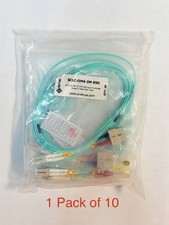 Lot Of 10 ENET 2M SC/LC Duplex Multimode 50/125 10Gb OM4 Aqua Fiber Patch Cable picture