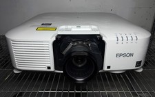 Epson Pro L1070U 7000 Lumens WUXGA Laser Projector ELPLM15 Lens 1021 Hrs Tested picture