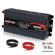 2000W Power Inverter 12V DC to 110V/120V AC Converter 4000W Peak 2000 Watt picture