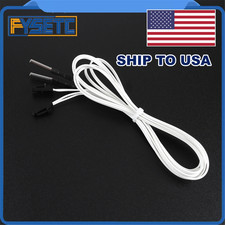 2Pcs 3D Printer Parts HT-NTC100K Thermistor Temperature Sensor L 1M for 350 Degr picture