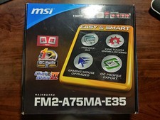 MSI FM2-A75MA-E35, Socket FM2, AMD Motherboard picture