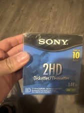 Sony 2HD Diskettes IBM Formatted 1.44 MB 3.5