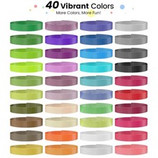 3D Printer Filament Refills - 40 Vibrant PLA Colors^-- picture