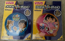 FISHER PRICE DIGITAL STUDIO SOFTWARE GO DIEGO GO & DORA THE EXPLORER *NEW* picture