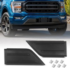 Replacement Front Bumper End Caps Compatible with 2021 2022 2023 Ford F-150 | Bu picture