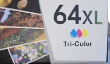 HP 64XL Tri-Color Ink Cartridge OEM Sealed picture