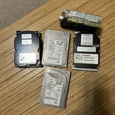 Lot 5 Seagate Hard Drives Untested  picture