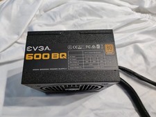 EVGA 600BQ 80+ Bronze 600W Semi Modular FDB Power Supply *READ* picture