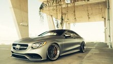 Cars mercedes s63 coupe Desk Mat Stitched picture