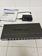NETGEAR GS110MX Ethernet Switch, 10 Port picture