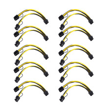 1-6PCS Dual 8to8 Graphics Power Cable 030-0571-000 For Tesla K80 M60 M40 P100 picture
