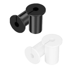 4 Pack Ethernet Cable Routing Grommet Cover Rubber Bushing Pass Through Wall Spl picture