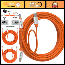 10ft Active USB 3.2 Gen 2 A to B Printer Cable, 10Gbps High-Speed, Durable Desig picture