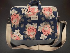Canvaslife Floral Patterned Canvas Shoulder Bag with Adjustable Strap picture