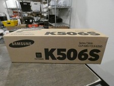 Samsung CLT-K506S Toner Cartridge Black SU184A CLP-680/CLX-6260 OEM New in Box picture