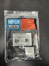 Tripp Lite Power Extension Cord Right-Angle 5-15P to 5-15R 14AWG 15A 3ft New picture