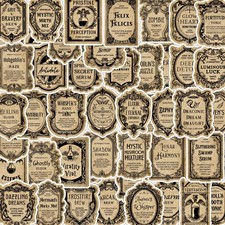 100 Pcs Halloween Potion Labels Stickers Magic Potion Stickers picture