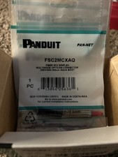 Panduit FSC2MCXAQ SC Simplex 10Gig OM3/OM4/OM5 50um Fiber Connector ~STSI picture