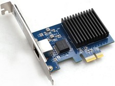 10G RJ45 LAN Port PCIe 4.0-1X diskless network Card PXE Heat Sink Desktop PC picture