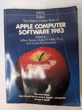 The Book of Apple Software 1983 Computer Book Addison Wesley Stanton Wells picture