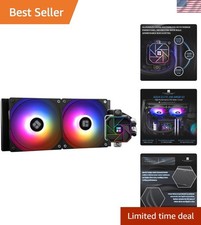 High-Performance AE240 V3 CPU Cooler with 240mm Radiator & RGB Lighting picture