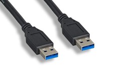 USB 3.0 SuperSpeed A-A Cable 6FT MM picture