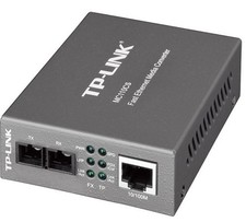 TP-Link MC110CS 10/100Mbps Single-Mode Media Converter Convert 100BASE-FX Fiber picture