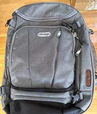 eBags (Samsonite) Motherlode TLS Laptop Travel Backpack Gray Excellent Condition picture