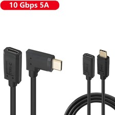 USB 3.1 TypeC Extension Cable USB-C Male to Female Charging 10Gbps Cord 0.3~1.8m picture