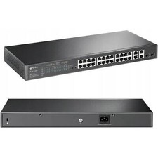 TP-LINK T1500-28PCT Smart PoE+ Switch 24 Ports 10/100 + 4 Gigabit picture