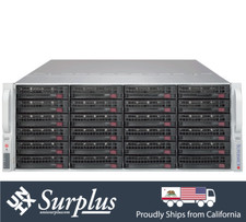 4U 24 Bay Storage Server X10QBi Quad Xeon Total 48 Cores 3TB RAM (96x 32GB RAM) picture