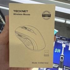 TeckNet Wireless Optical Mouse EWM01832 USB Scroll Wheel Receiver picture