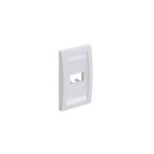 Panduit CFPE2WHY Executive Style Faceplate ABS 2 Port Single Gang White picture