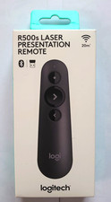 Logitech R500s Presentation Remote Laser Pointer Graphite with USB Receiver picture