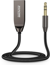 Bluetooth 5.4 Car Aux Adapter, Handsfree Calls, Wireless Music Streaming for Car picture