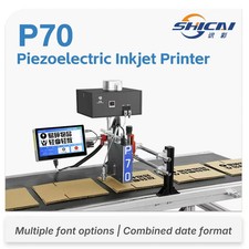 Automatic Piezoelectric Inkjet Printer 7cm Large Character Without conveyor picture