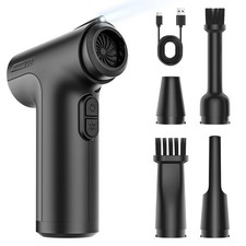 CLEANGOR 130000RPM Compressed Air Duster, 7500mAh Super Power Air Duster picture