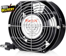 AC 110V 120V Axial Fan Big Airflow High Speed Dual Ball 172Mm X 150Mm X 51Mm.... picture