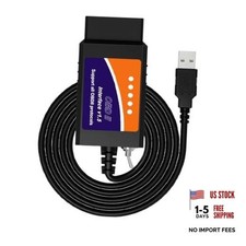 ELM327 OBD2 USB Adapter for Windows, ELMconfig Scanner with MS CAN/HS CAN picture